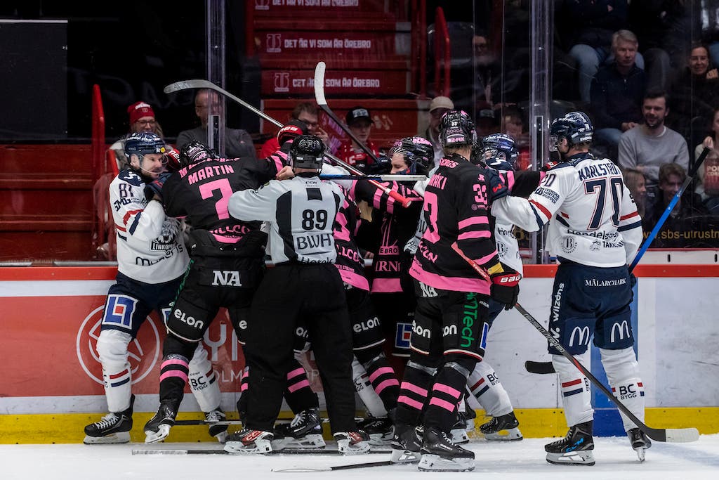 Örebro Linköping slagsmål Behrn arena