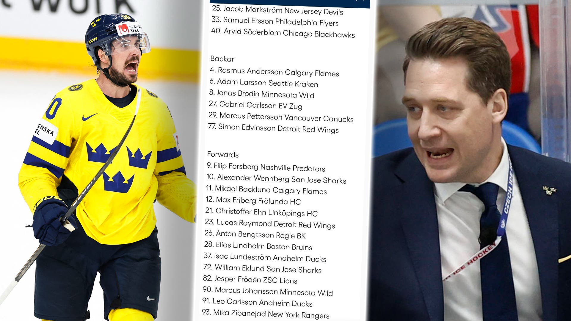 Tre kronor trupp