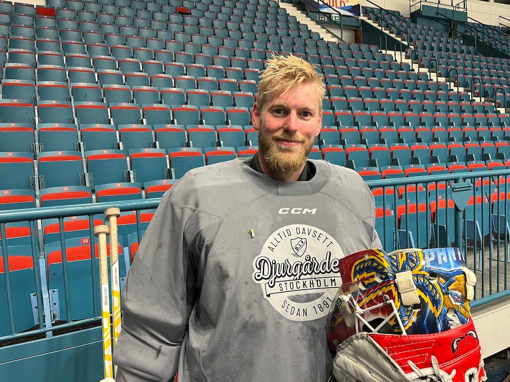 Magnus Hellberg Djurgården träning