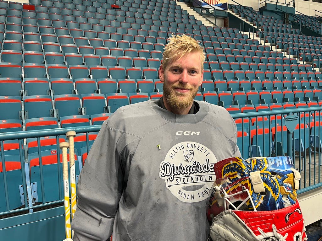 Magnus Hellberg Djurgården träning