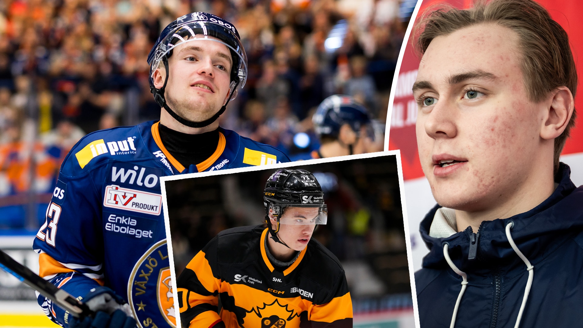 Joel Svensson, Viggo Nordlund, Herman Träff