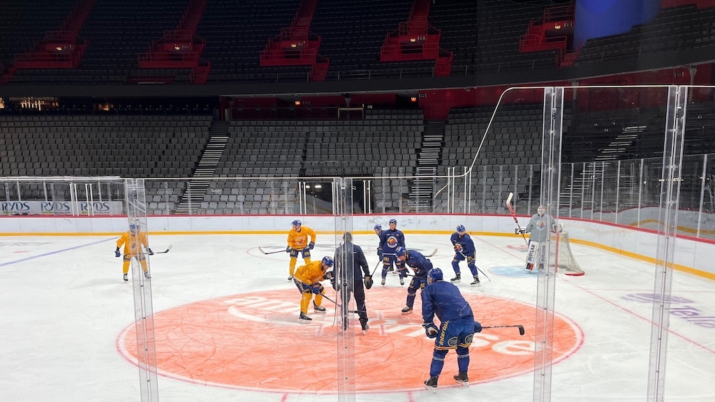 Djurgården träning Globen Avicii 25 dec 2025