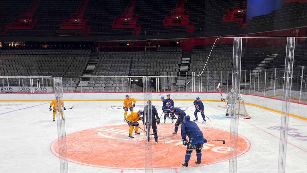 Djurgården träning Globen Avicii 25 dec 2025