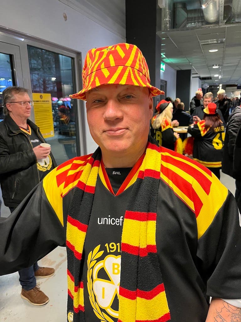 Michael Eriksson Brynäs supporter
