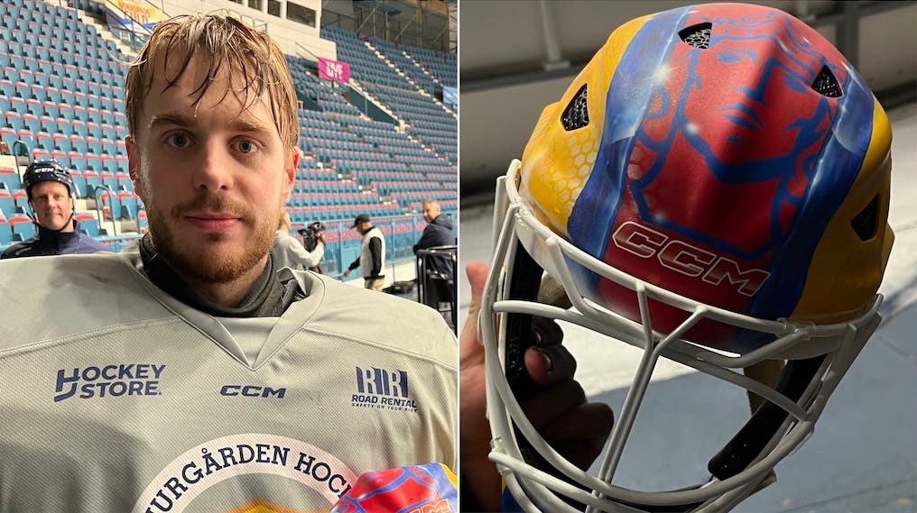 Hugo Hävelid ny hjälm