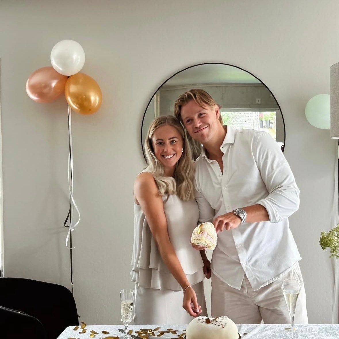 Madeleine och Mikkel Aagaard