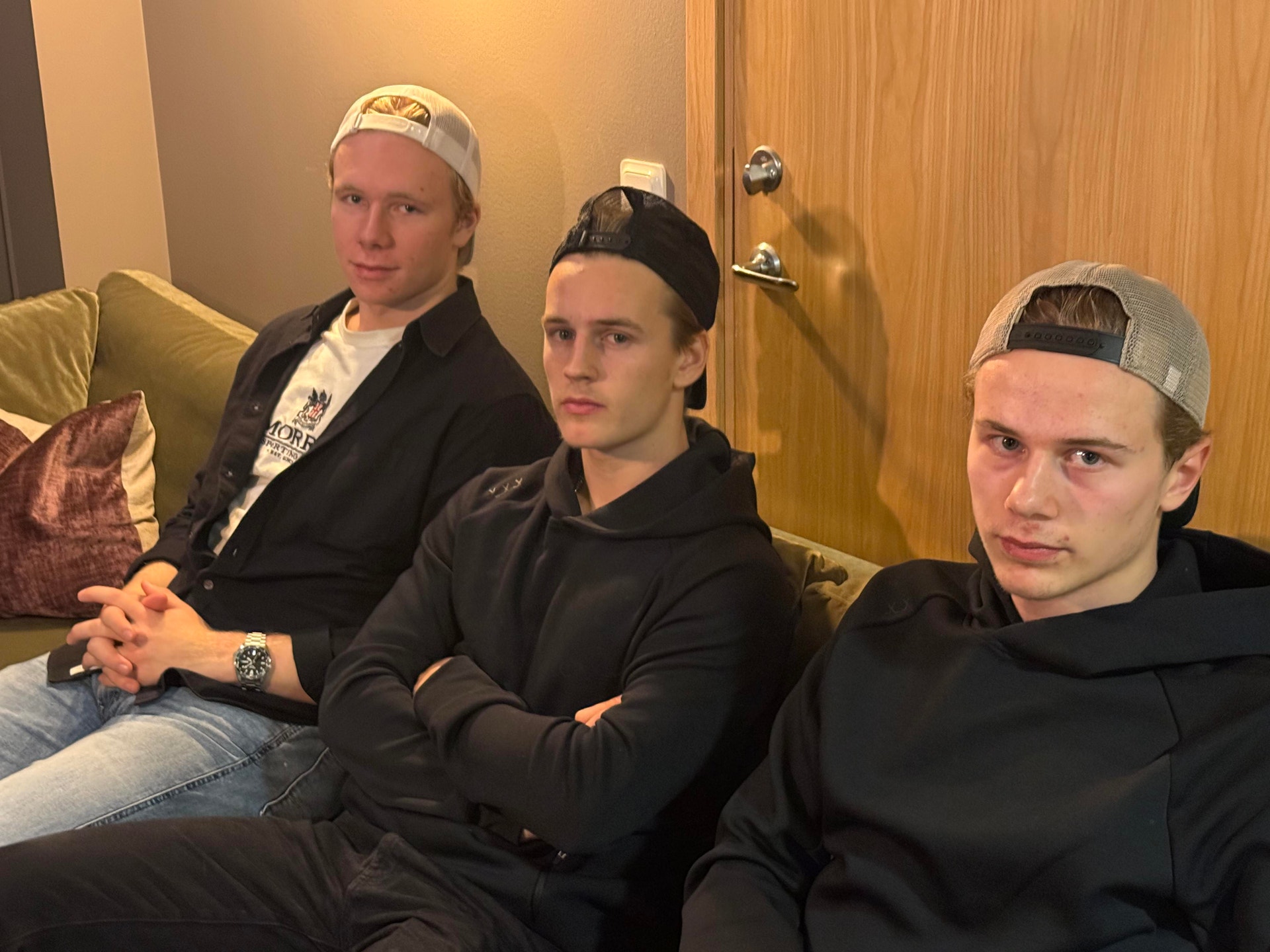 Milton Gästrin, Hugo Hallin, Elton Hermansson