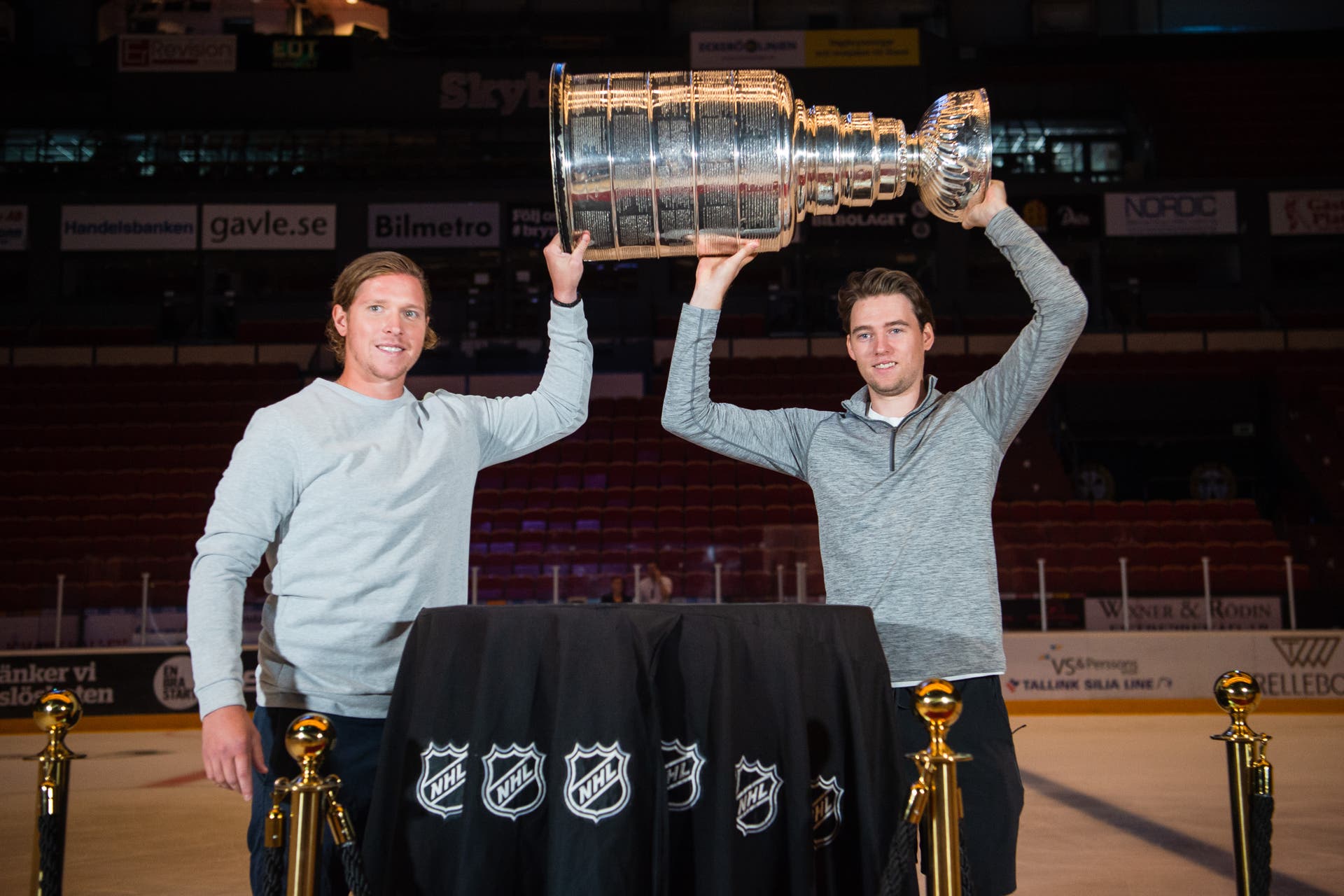 Nicklas Bäckström och Christian Djoos, 2018