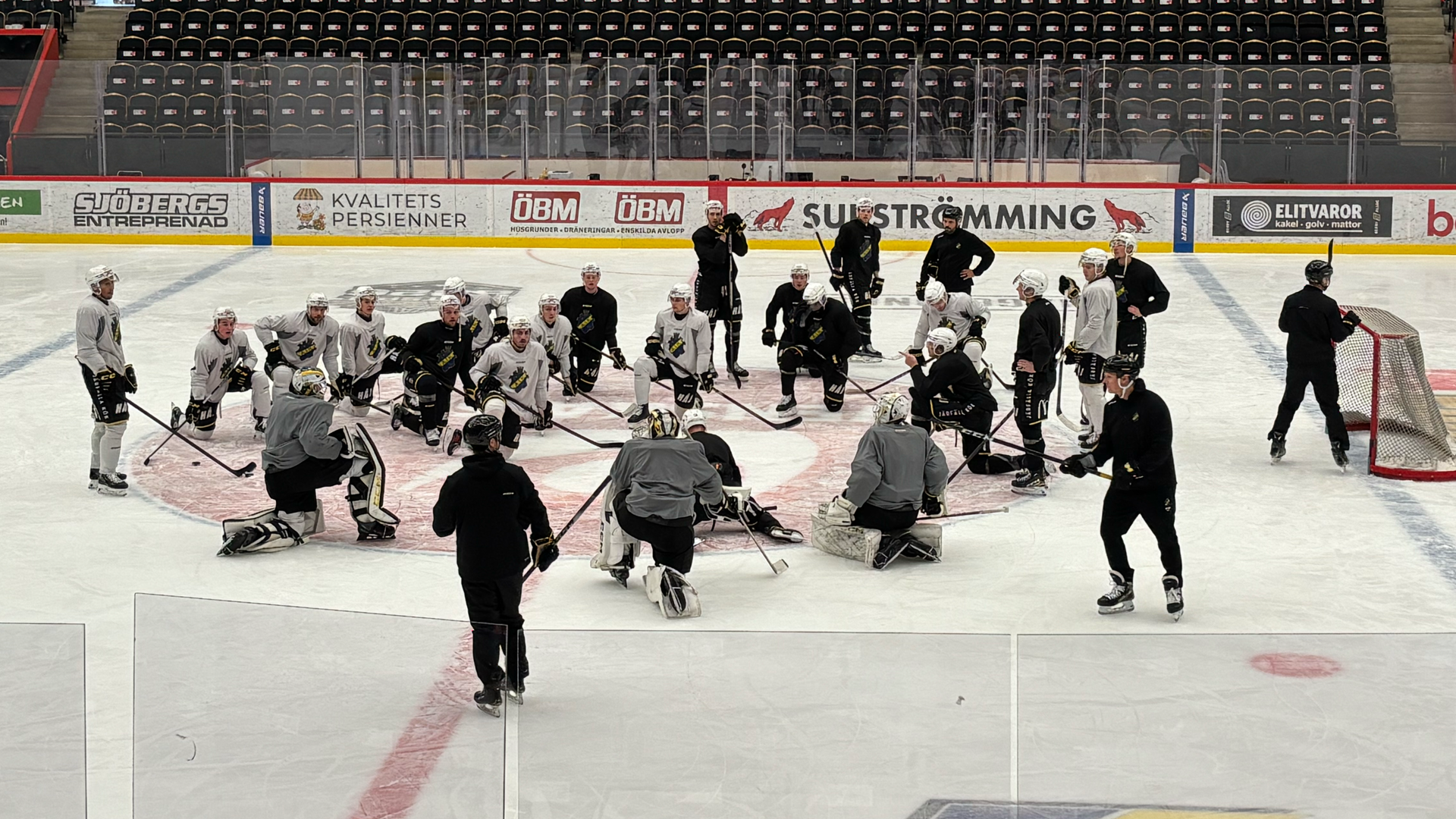 AIK träning i Örnsköldsvik