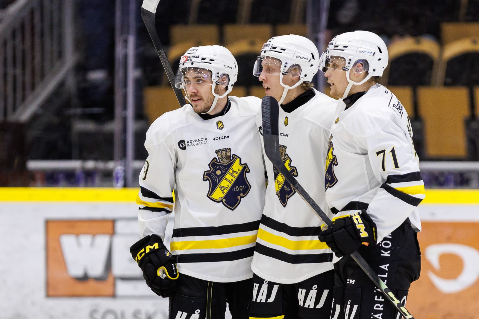 AIK Jack york, Oliver Tärnström, John Dahlström