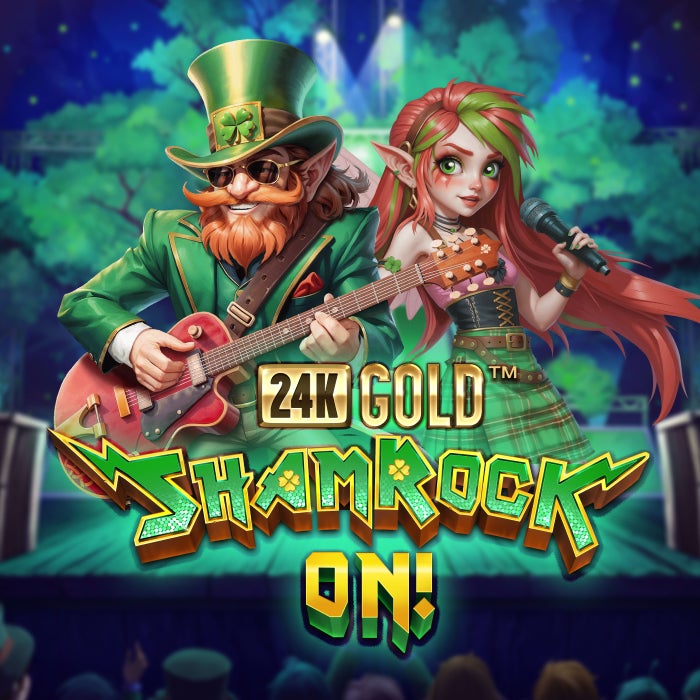 24K Gold ShamRock On!