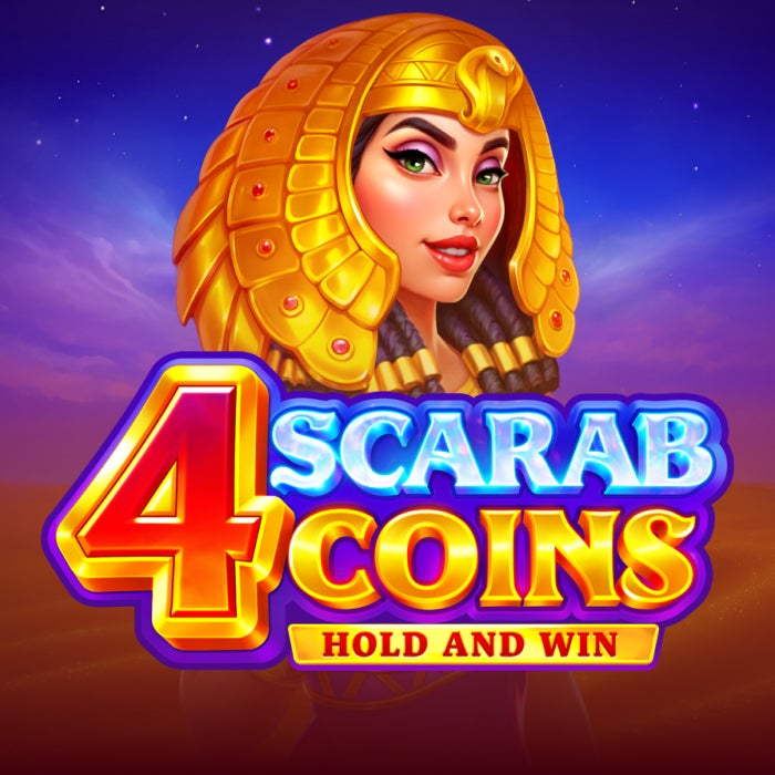 4 Scarab Coins: Hold and Win