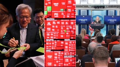 Helröd New York-börs – Vix rusade