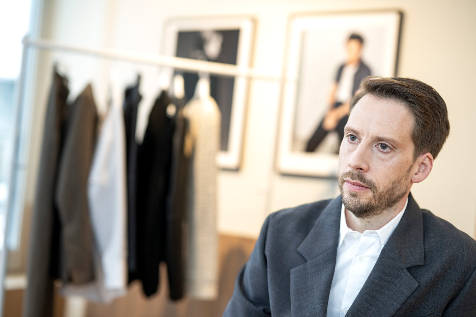 H&M:s vd Daniel Ervér. 