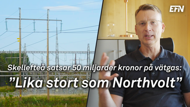 Skellefteå satsar 50 miljarder kronor på vätgas: ”Lika stort som Northvolt”