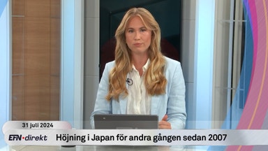EFN Direkt 31 juli 07:45: Japan höjer styrräntan och Microsofts kvartalsrapport