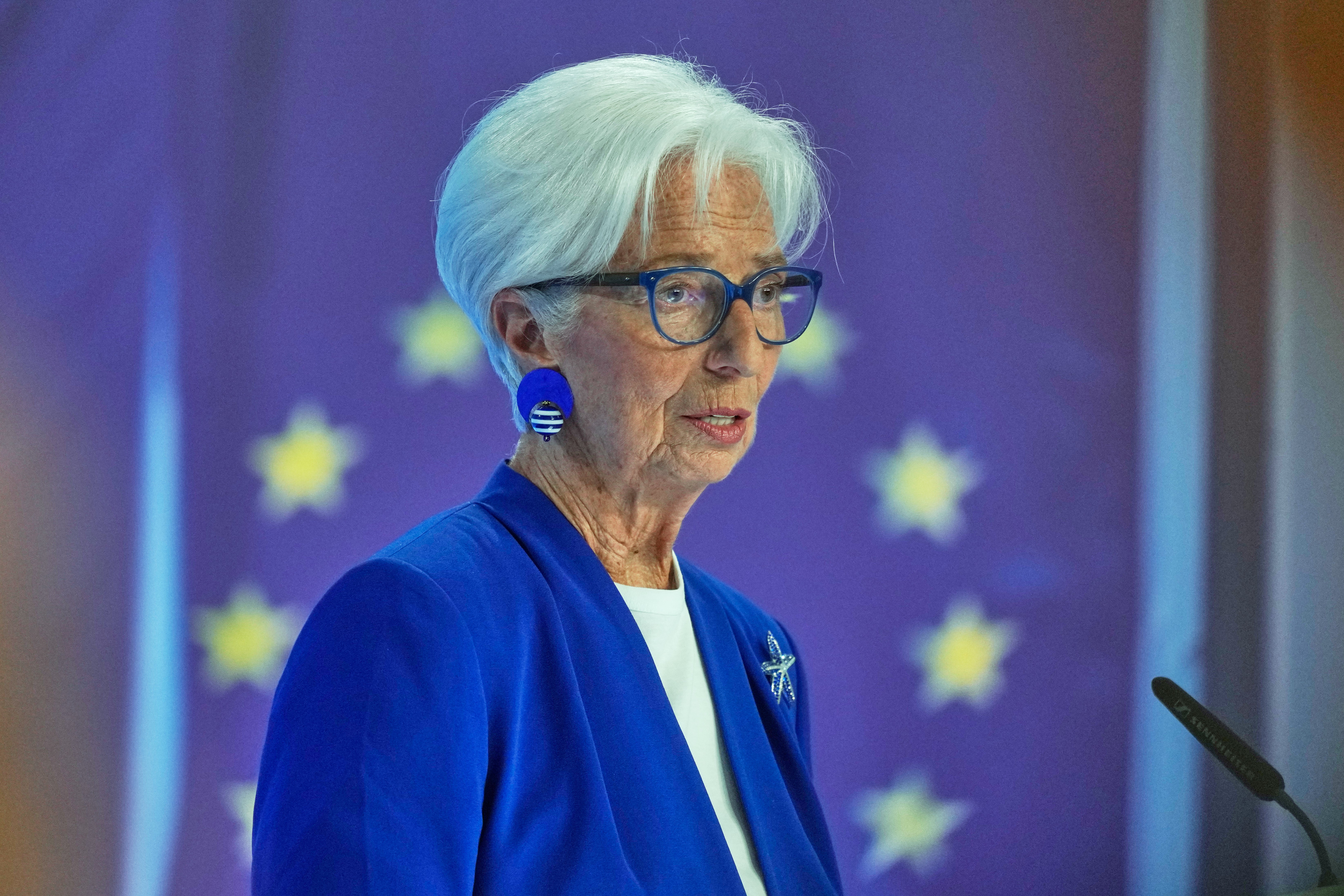 Christine Lagarde: Kriget i Iran driver upp inflationen