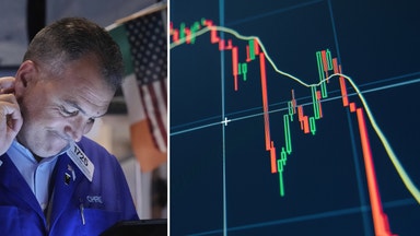 Wall Street backar vid öppning