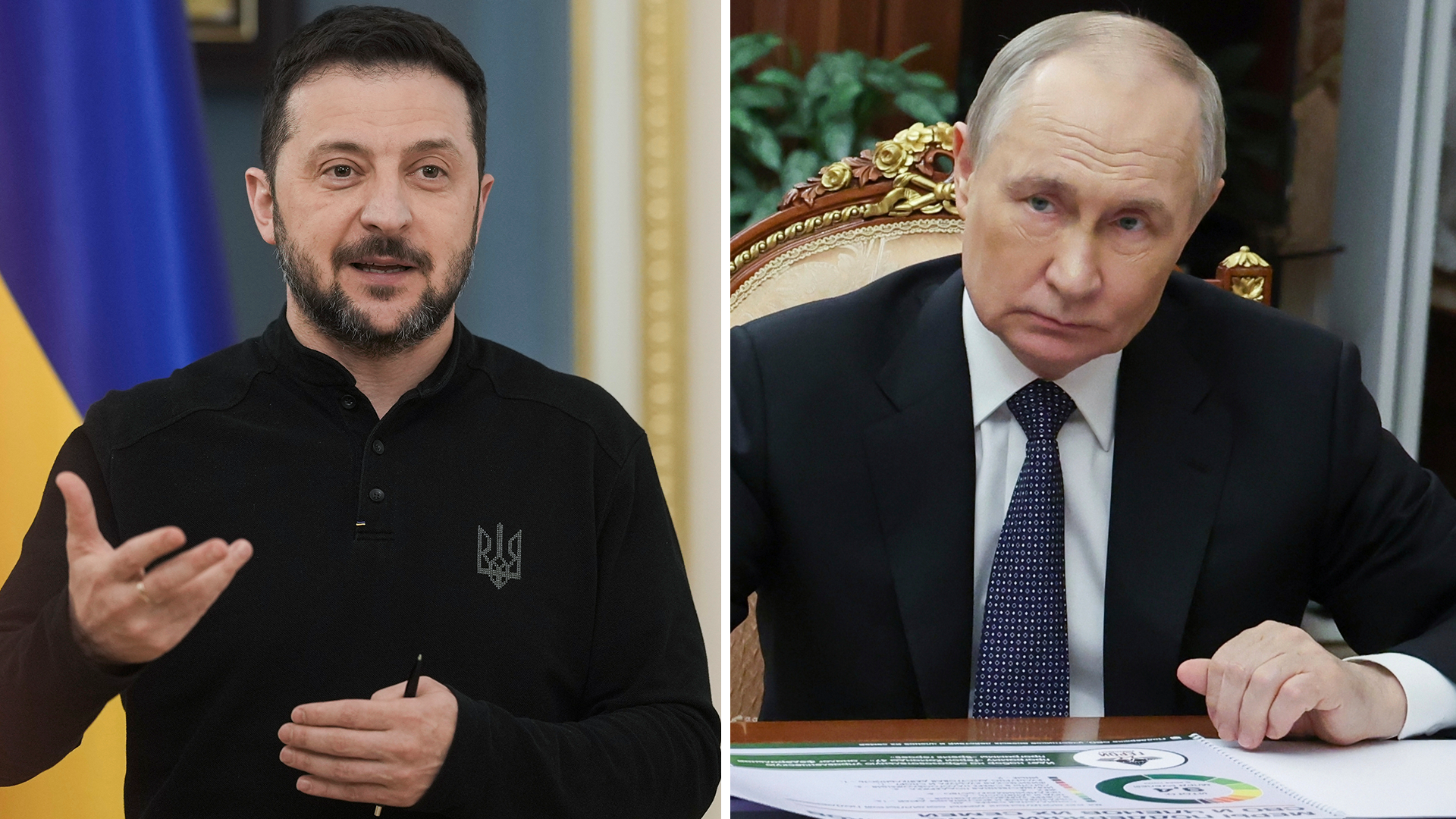 Zelenskyj: Folkomröstning möjlig väg till krigsslut
