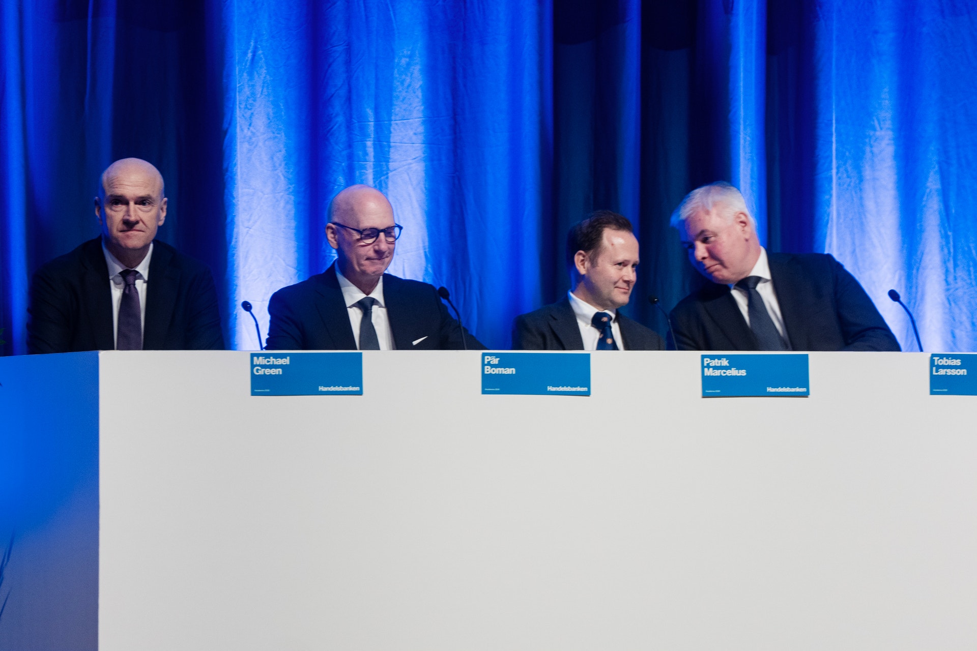 Michael green Pär Boman Patrik Marcelius Tobias Larsson