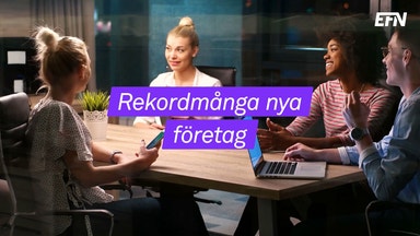 Nyföretagandet blomstrar