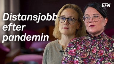Distansarbetet här för att stanna