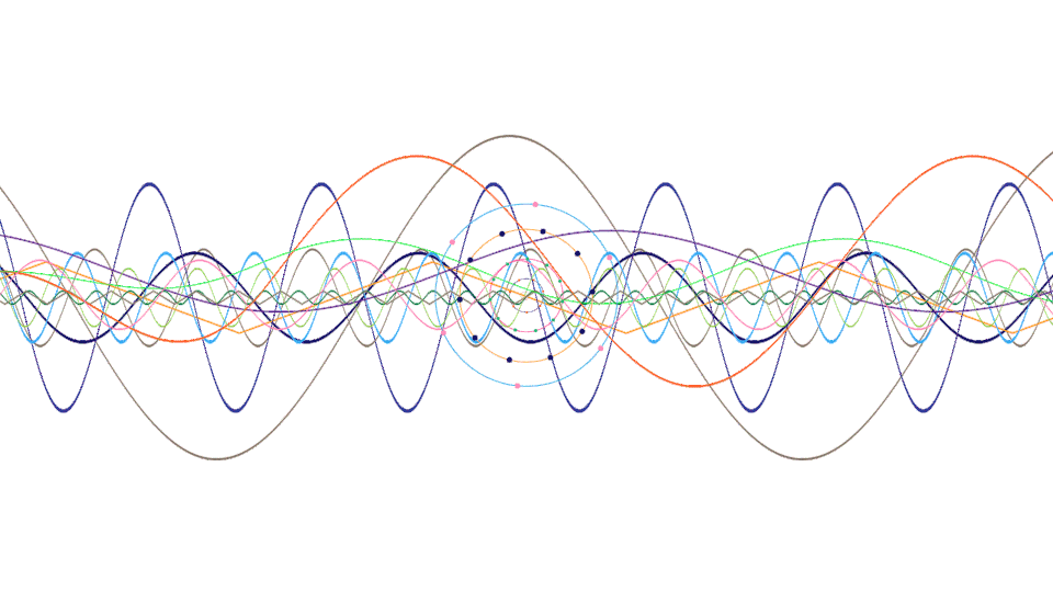 Josefin Illustration kvantfysik ljudvågor