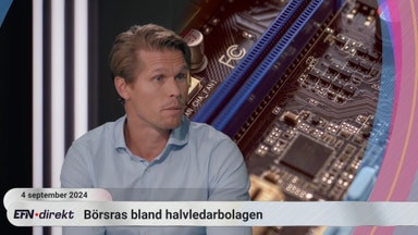 Nvidia föll kraftigt i natt