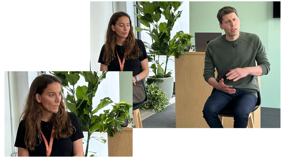 Mira Murati Sam Altman Open AI Frilagd