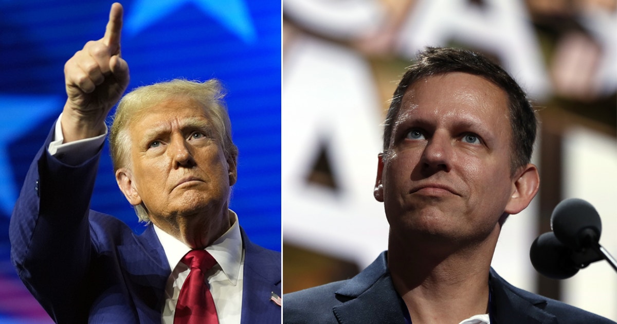 Donald Trump Peter Thiel