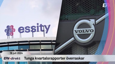 I dag: Volvo slår förväntningarna och ECB lämnar ränterapport