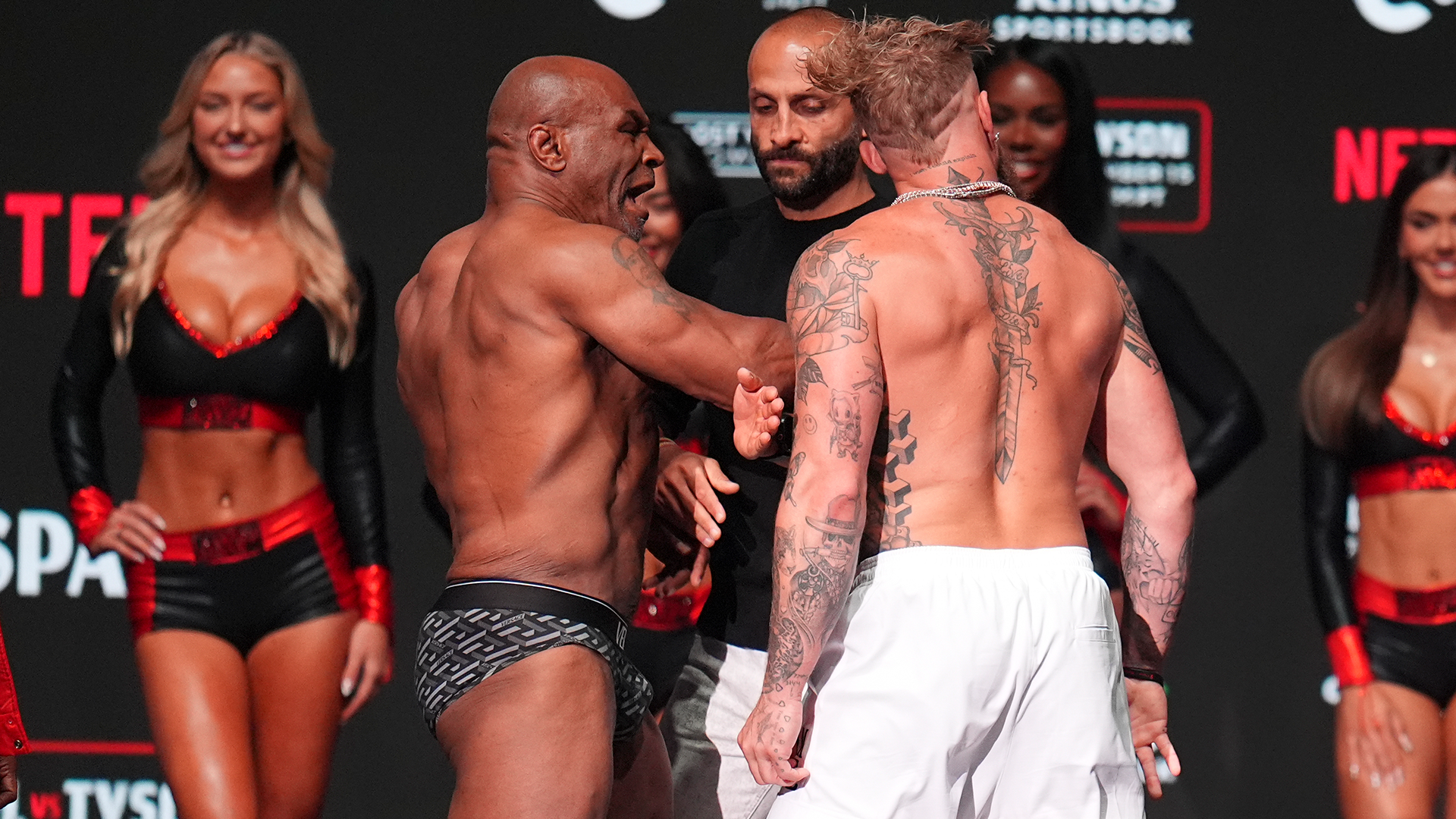 Mike Tyson och Jake Paul