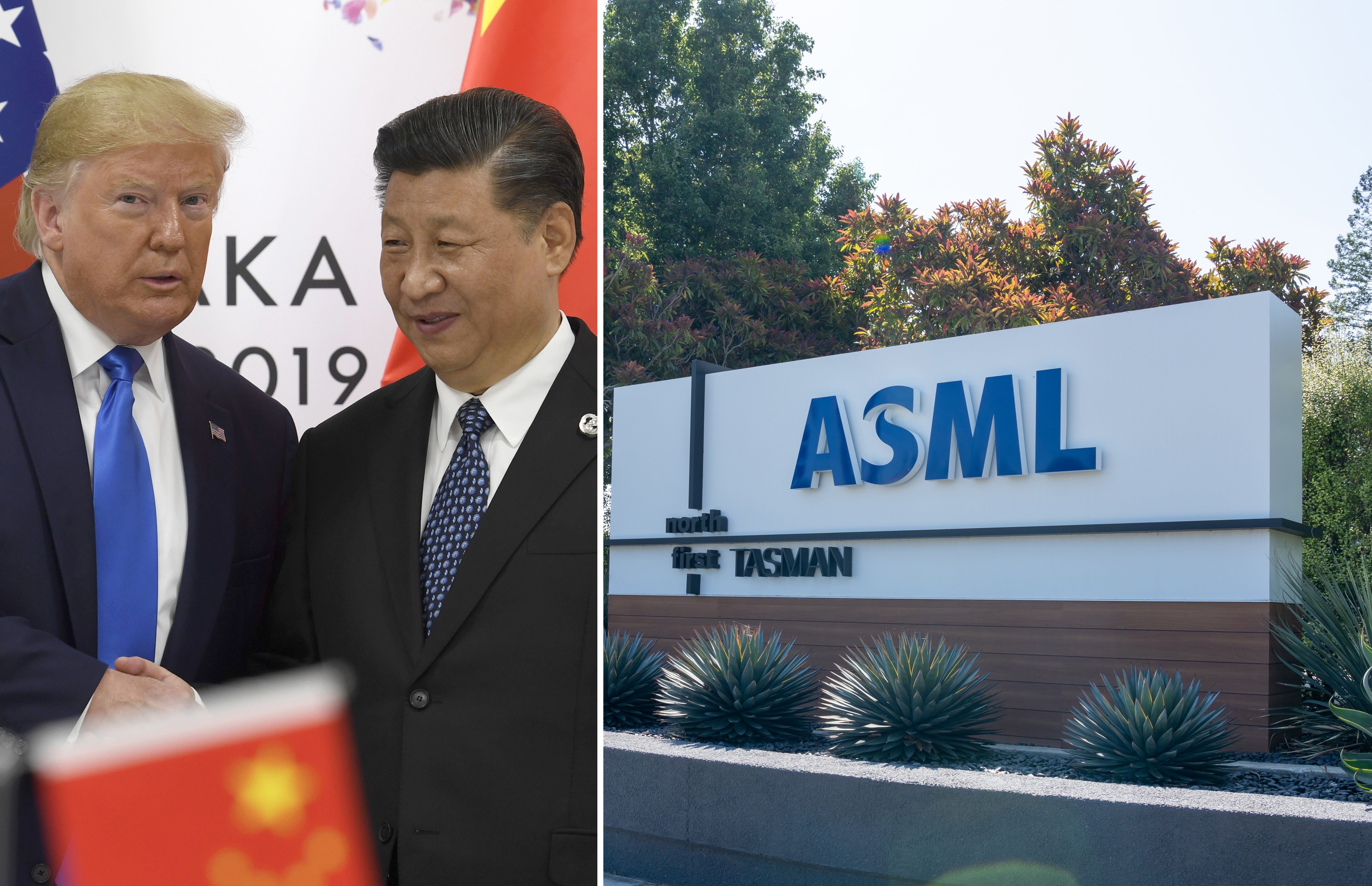 ASML pressas av konflikten mellan Kina och USA