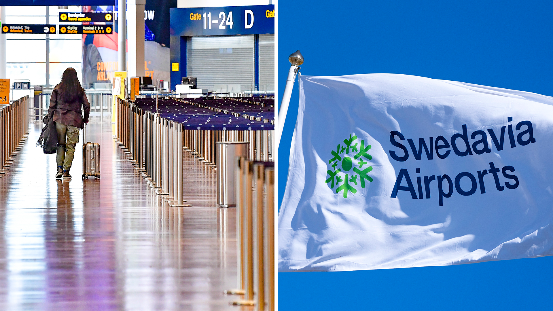 3,3 miljoner reste via Swedavias flygplatser i juli 