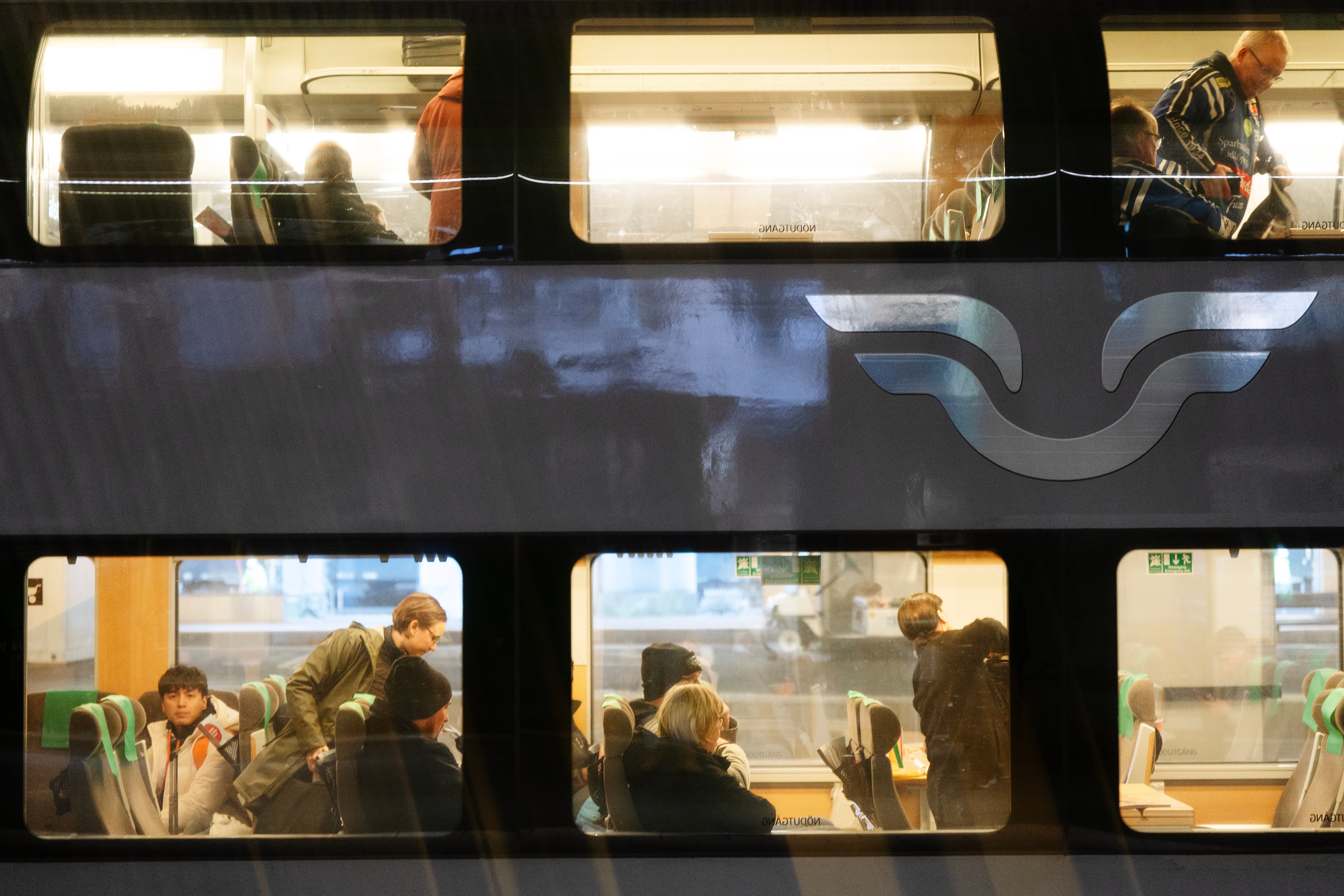 Sj tåg SJ-tåg Station Stockholm Central 