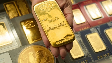 Guldet faller djupare i börnmarknad