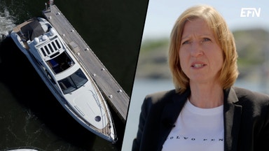 Så trimmar Volvo båtarnas toppfart – och gör dem mer miljövänliga