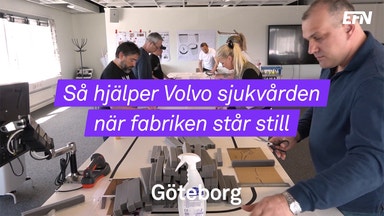 Enormt intresse för att göra visir på Volvo