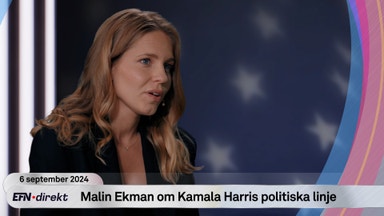 Malin Ekman: ”Trump mer förutsägbar än Harris”