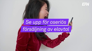 Så avfärdar du luriga elsäljare