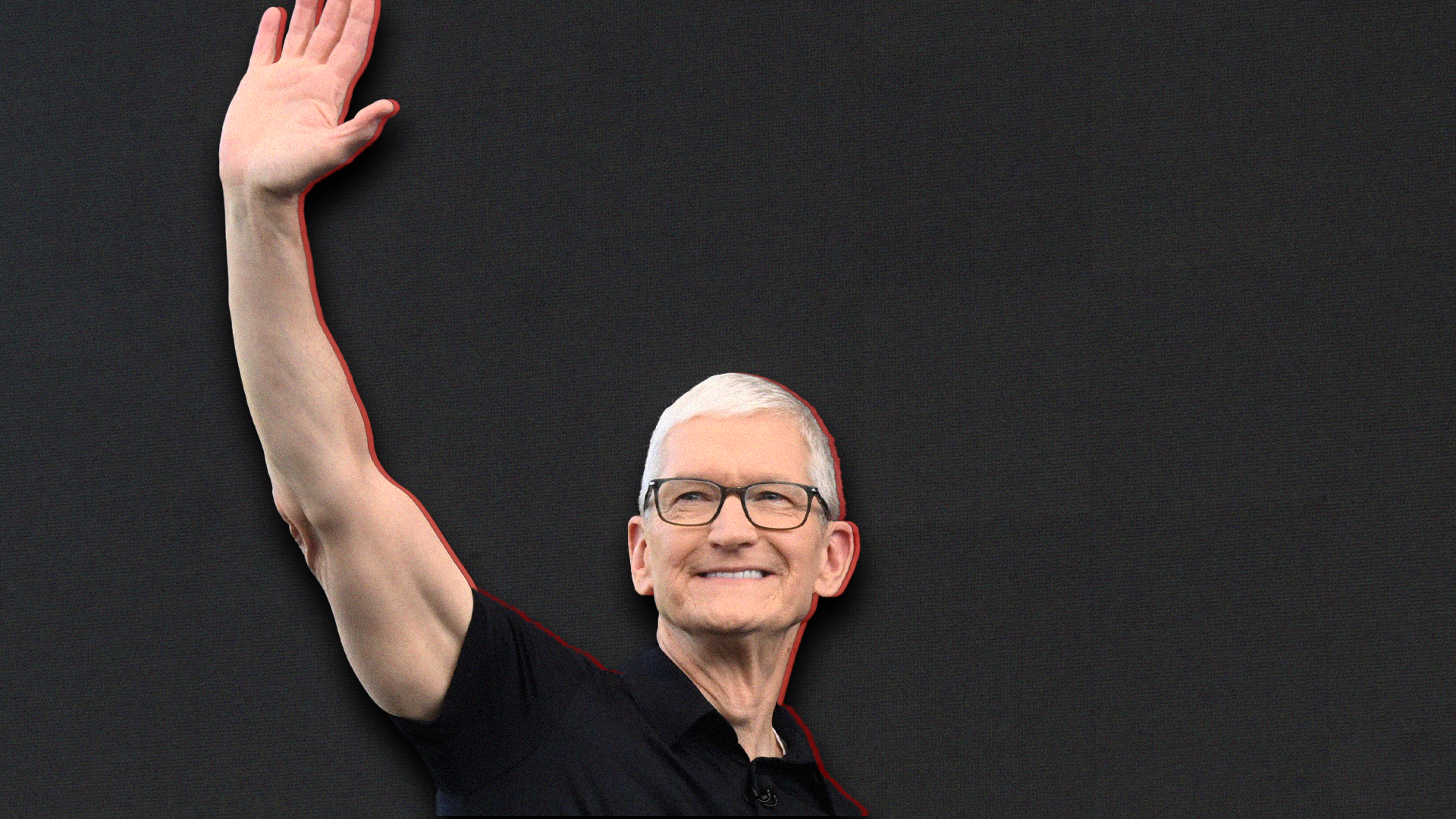 Apple faller på rapport