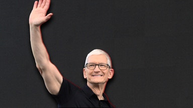 Apple faller på rapport