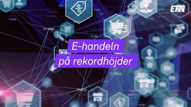 Svensk e-handel rekordrusar