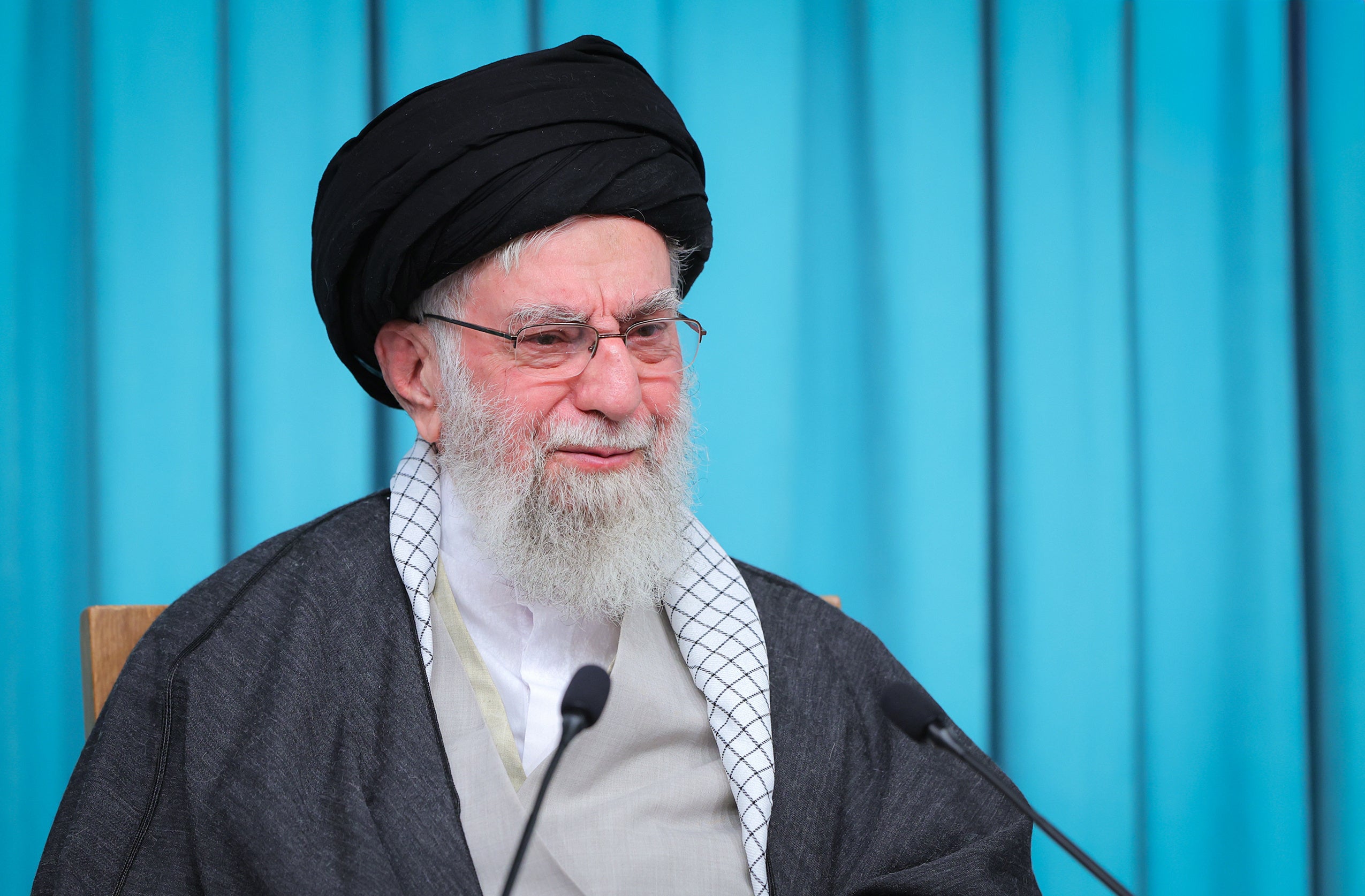 Irans högsta ledare Ayatollah Ali Khamenei 