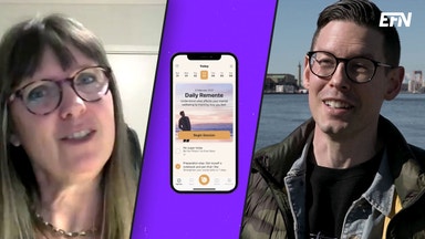 Startade hälsoappen när han hade gått in i väggen