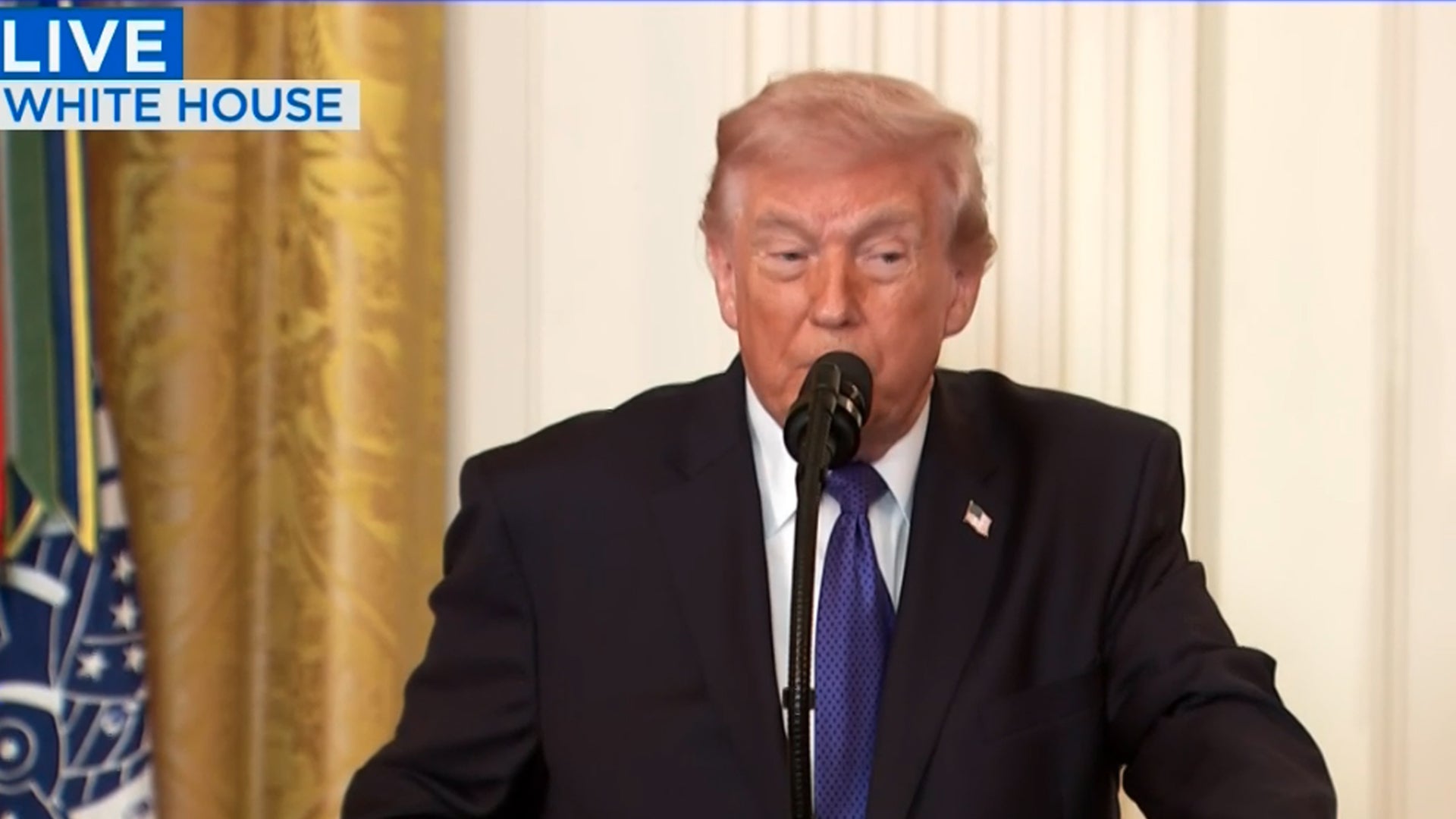 Trump utesluter inte marktrupper: Kan fortsätta längre än 4–5 veckor