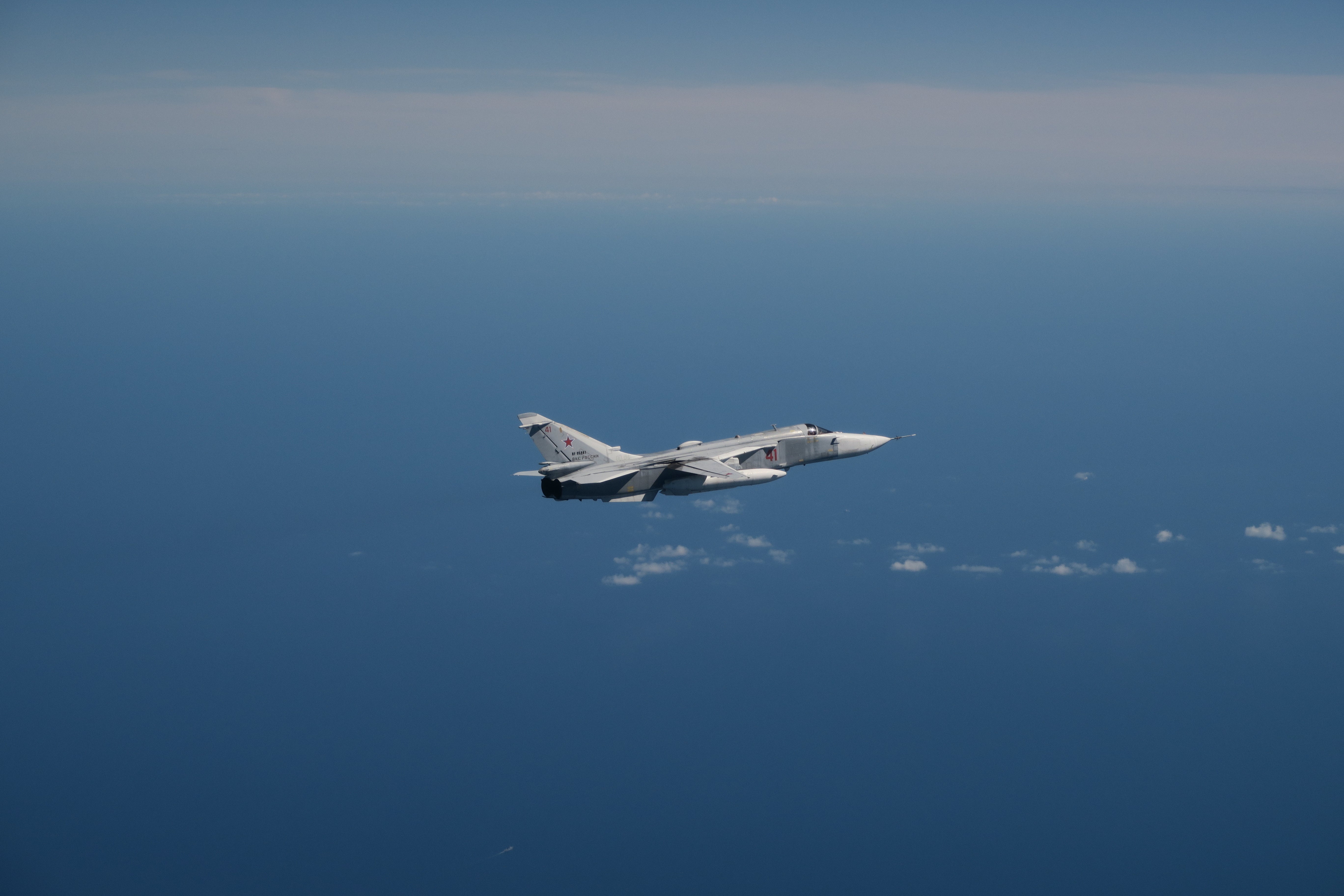 Två Gripenplan i insats mot ryska stridsflyg i Östersjön