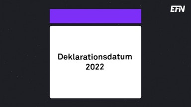 Årets viktiga deklarationsdatum