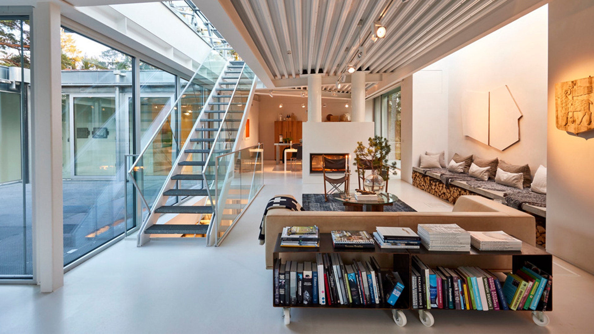 Rostiga kuben, studio Furillen