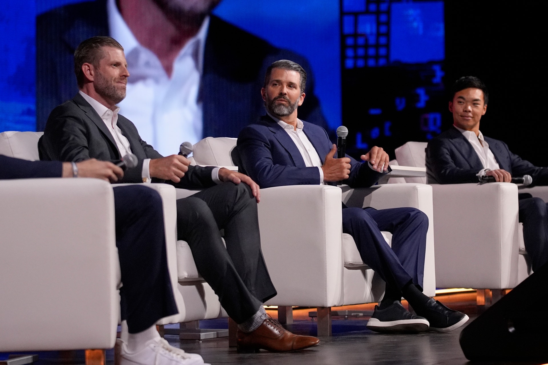 Donald Jr och Eric Trump. 